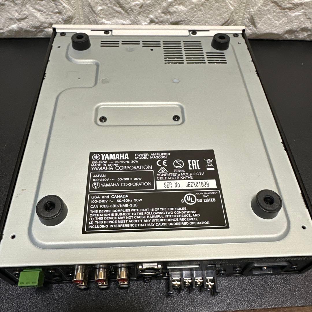 ヤマハYAMAHA MA2030a パワーアンプ ジャンク　現状品