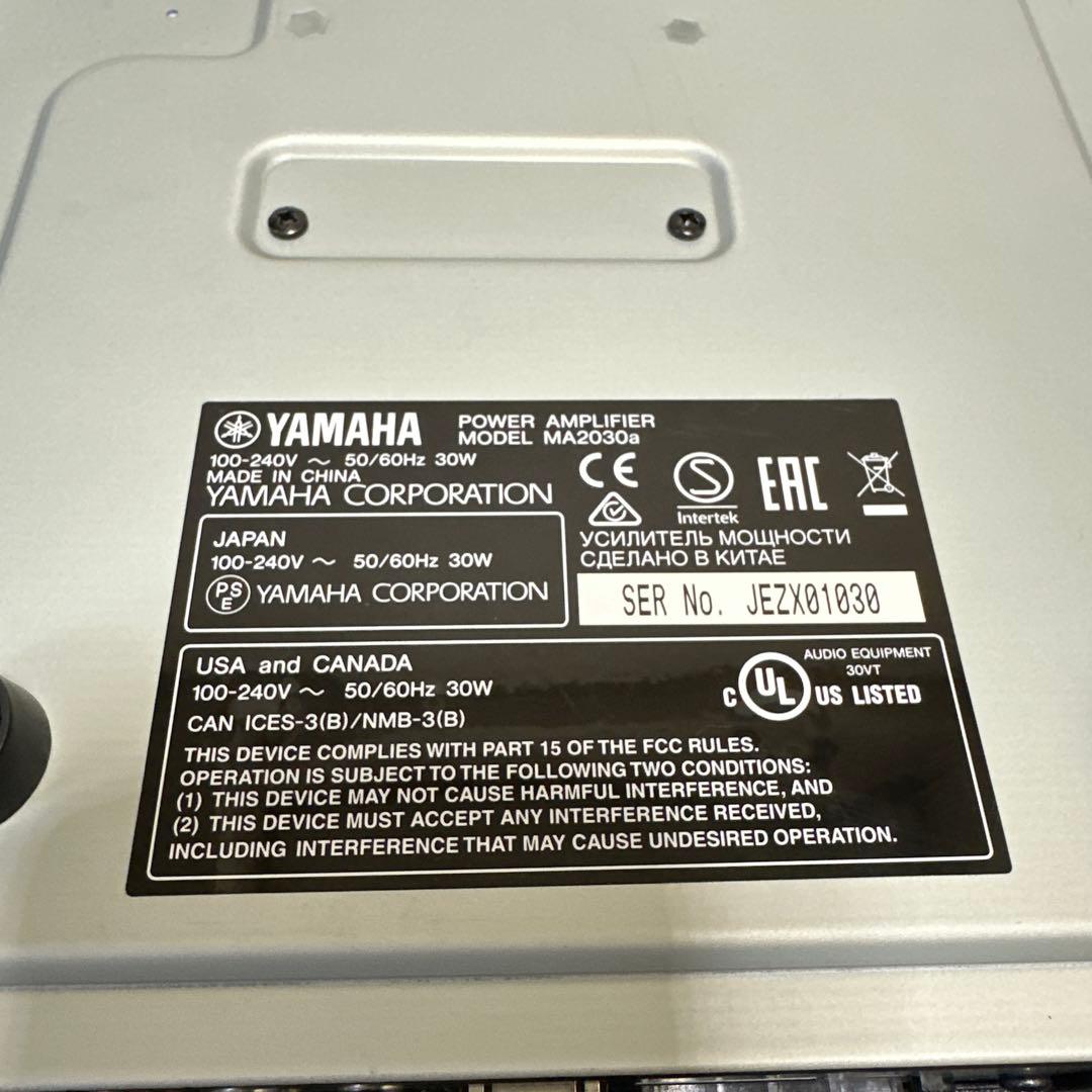 ヤマハYAMAHA MA2030a パワーアンプ ジャンク　現状品