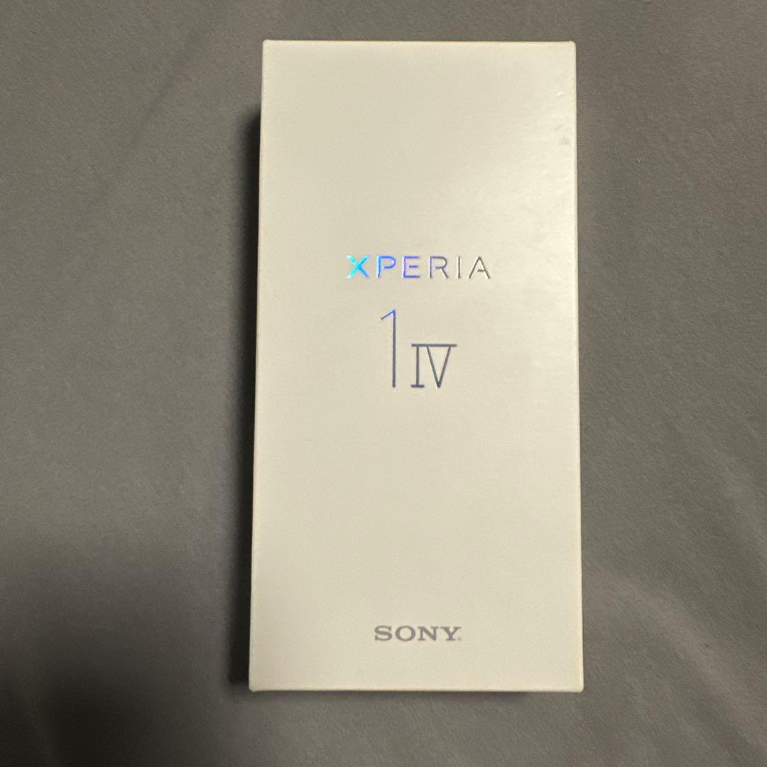 新品 未使用 SONY Xperia 1 iv SOG06 ブラックSiMフリー