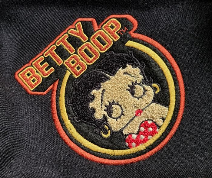 『ベティブープ ブレイブマン 』コラボ・刺繍スタジャン/ベティちゃん