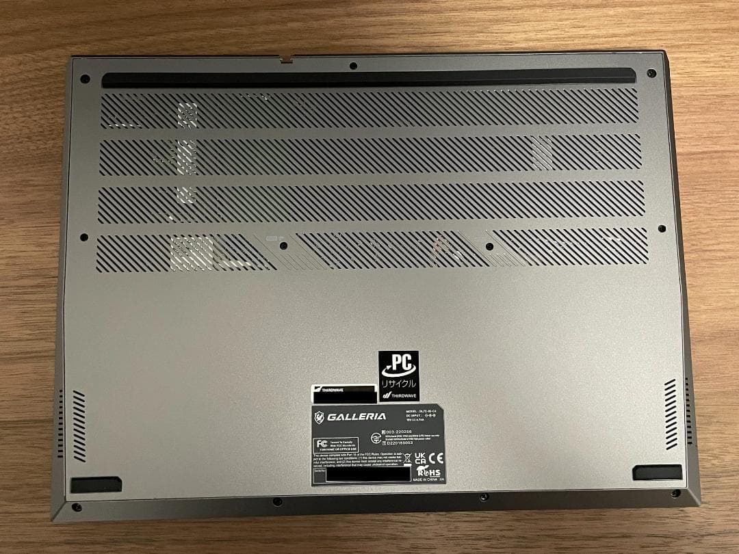 Windowsノート本体 GALLERIA DL7C-IG-C4 | Core Ultra 7 155H