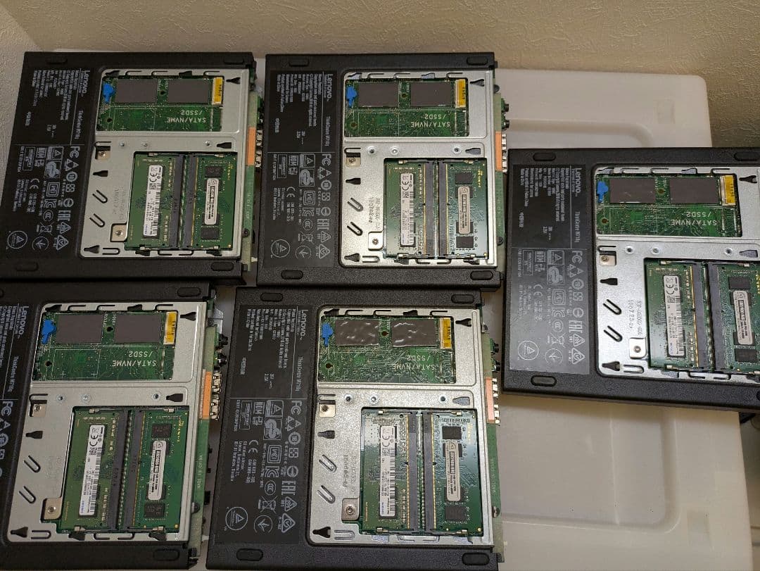 Lenovo M710q Core i3-7100T 8GB 5台