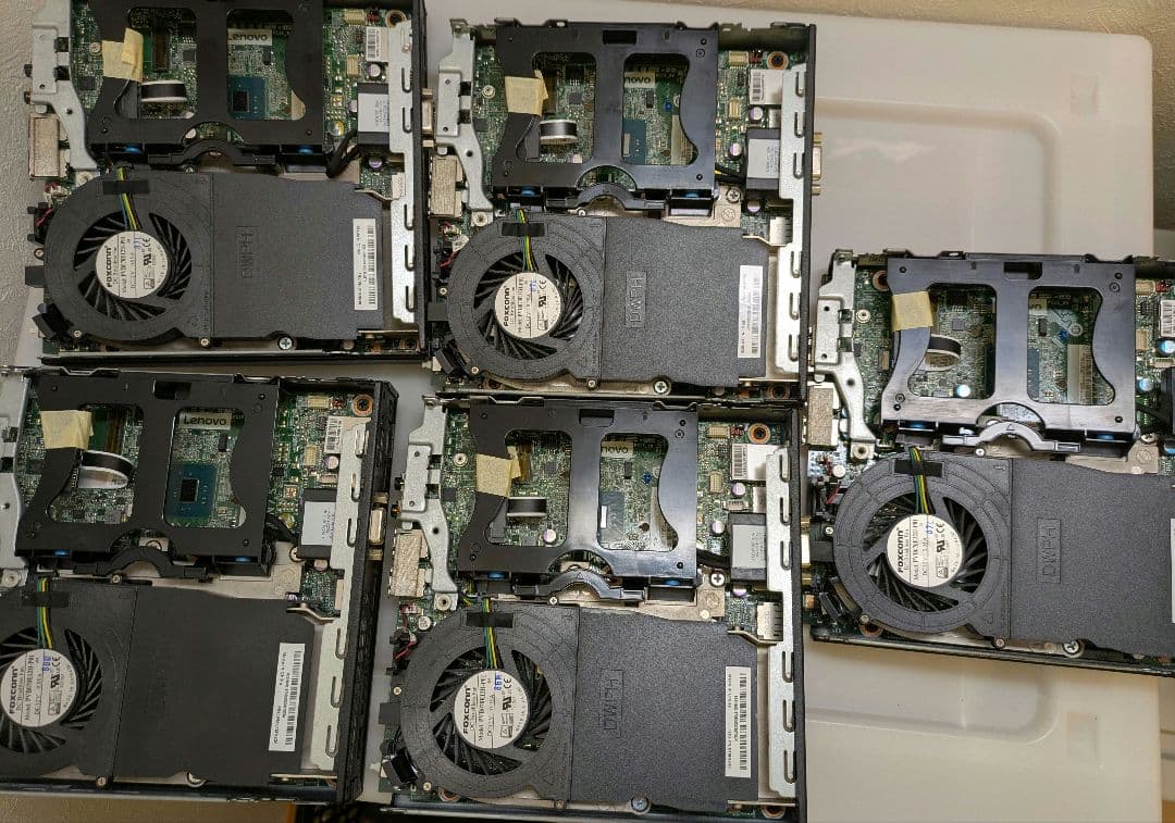 Lenovo M710q Core i3-7100T 8GB 5台