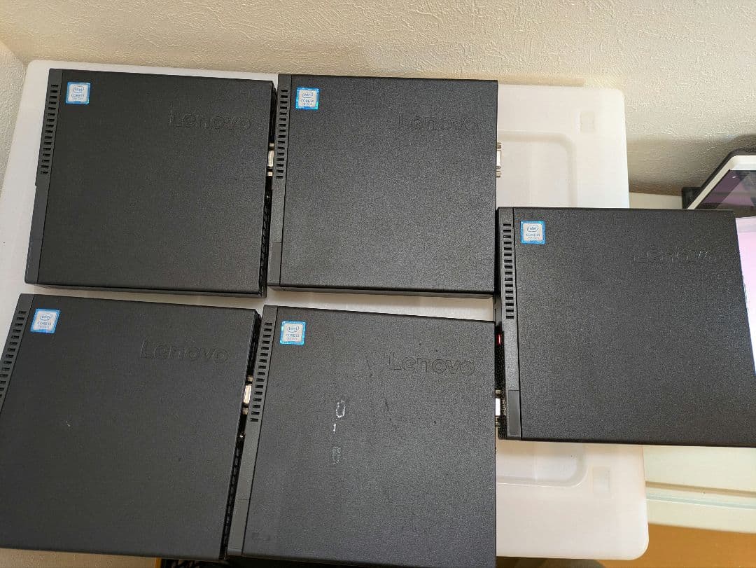 Lenovo M710q Core i3-7100T 8GB 5台