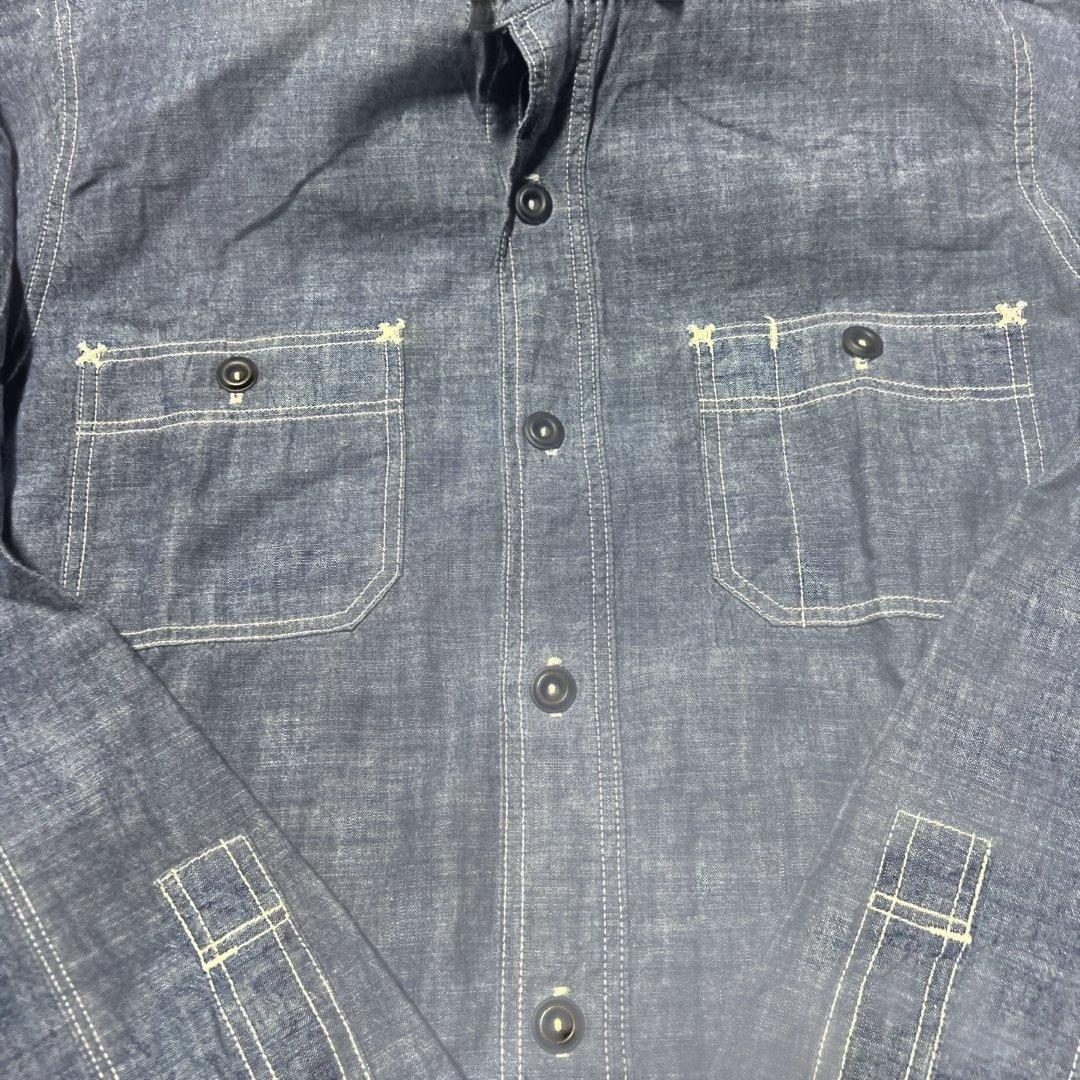 O*0様 UNIONSPECIALOVERALLS シャンブレー　シャツ