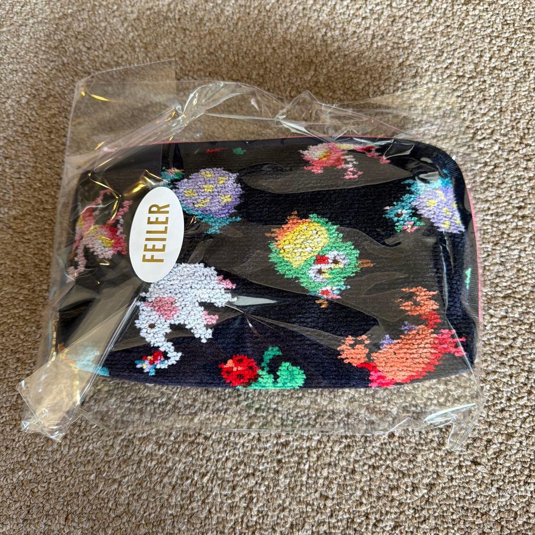 FELLER 神崎恵 ネイビー ポーチ