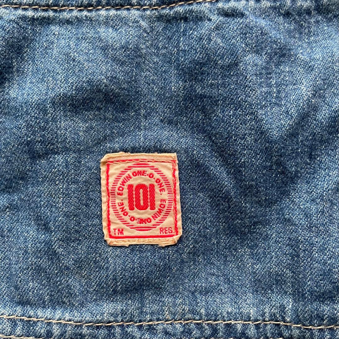 ONE-0-ONE ローバック デニム オーバーオール size 34