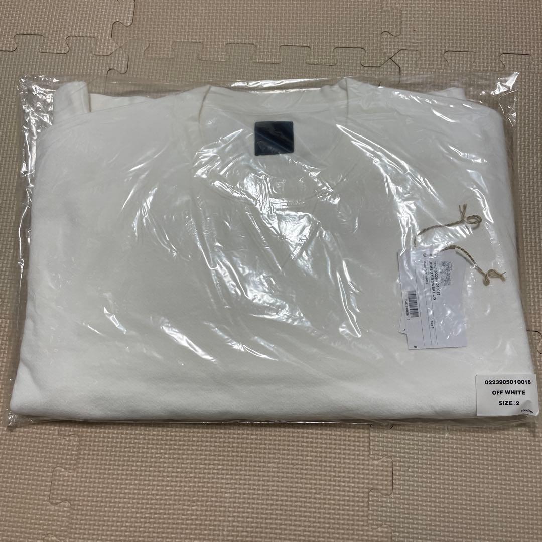 トップス ICT JUMBO SB SWEAT L/S OFF WHITE