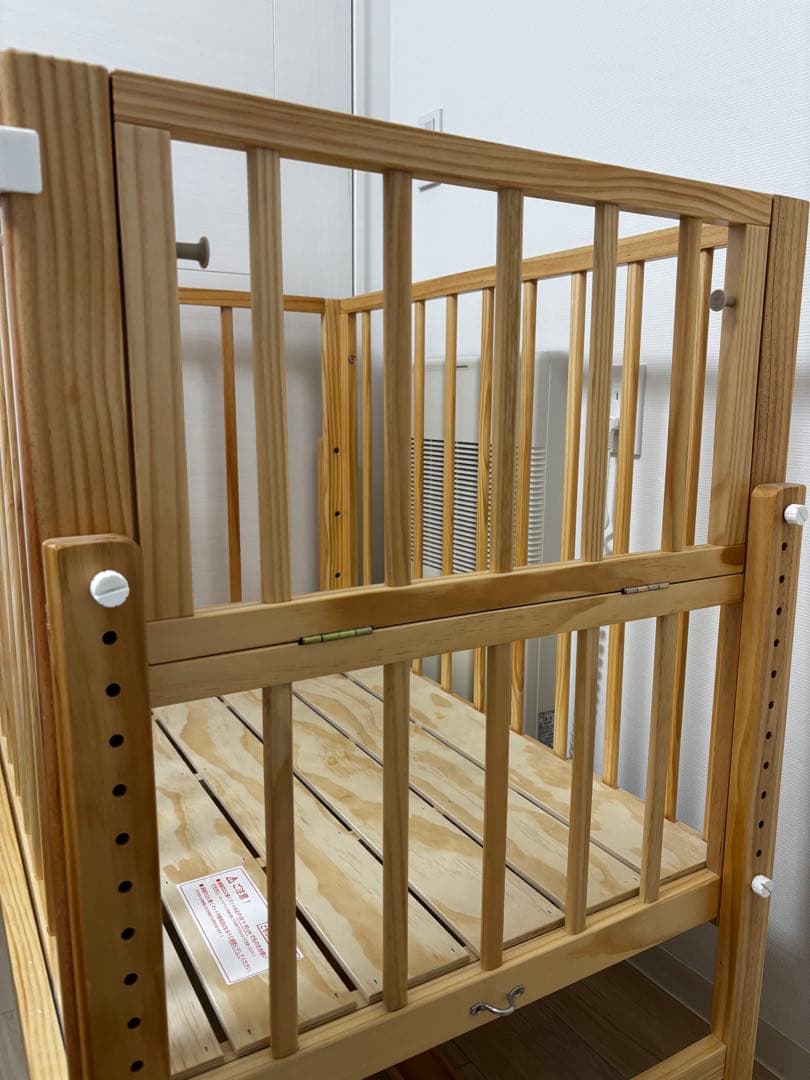 そいねーる　ミニベビーベッド 専用マット　枕　シーツ　おくるみ付き