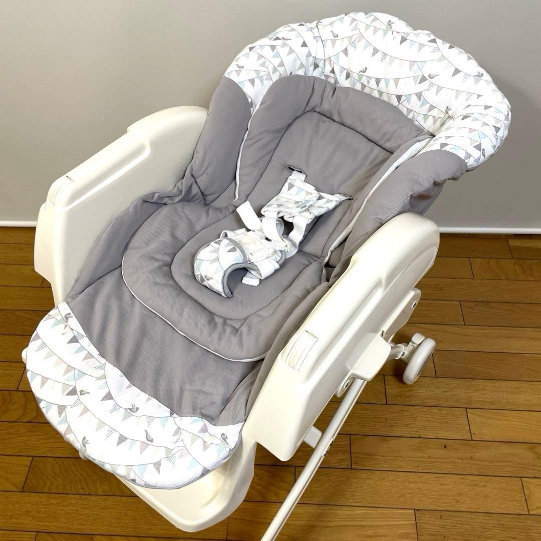 美品❗️アップリカ✨ユラリズム✨エアークッションプラス✨ハイローチェア