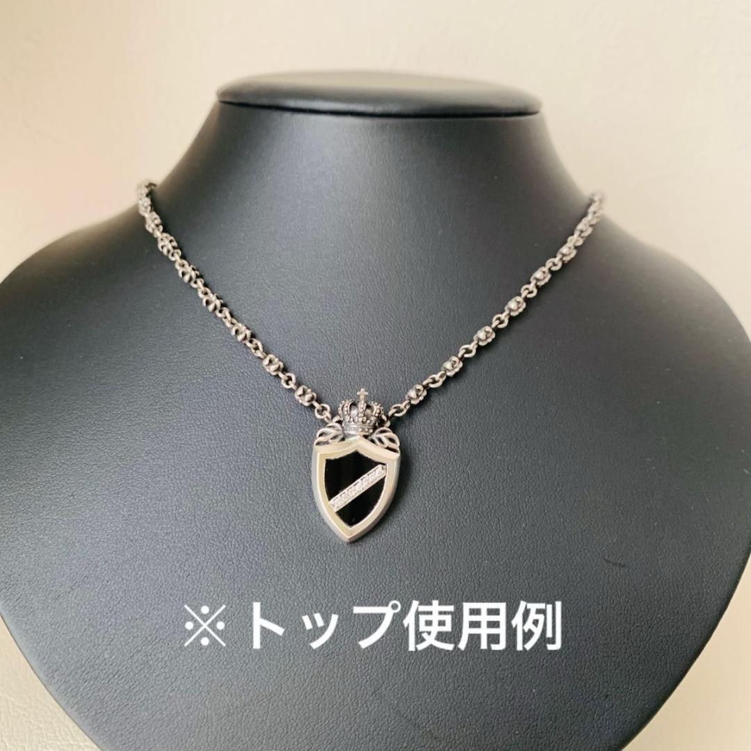 美品 ジャスティンデイビス 925 フレア ネックレス チェーン 男女兼用