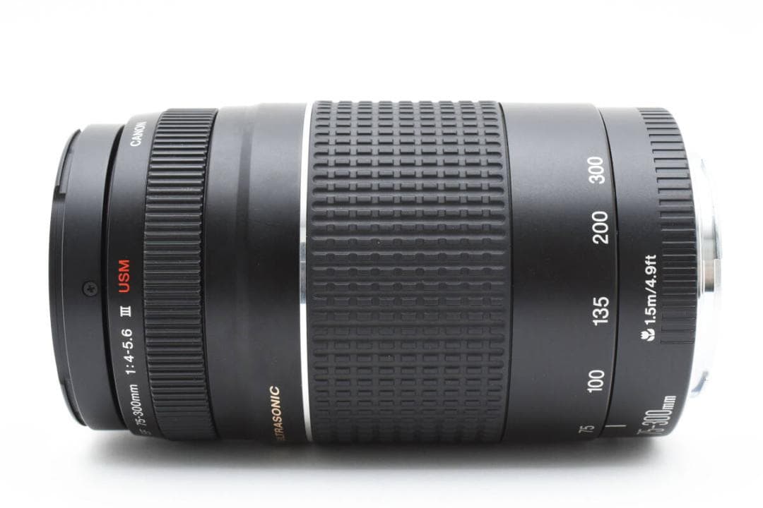 美品 Canon EF 75-300mm F4-5.6 III USM