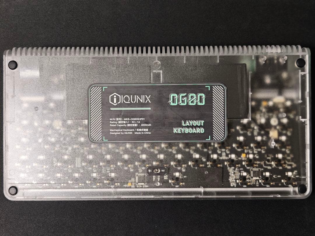 iQunix OG80 USB-C メカニカルキーボード