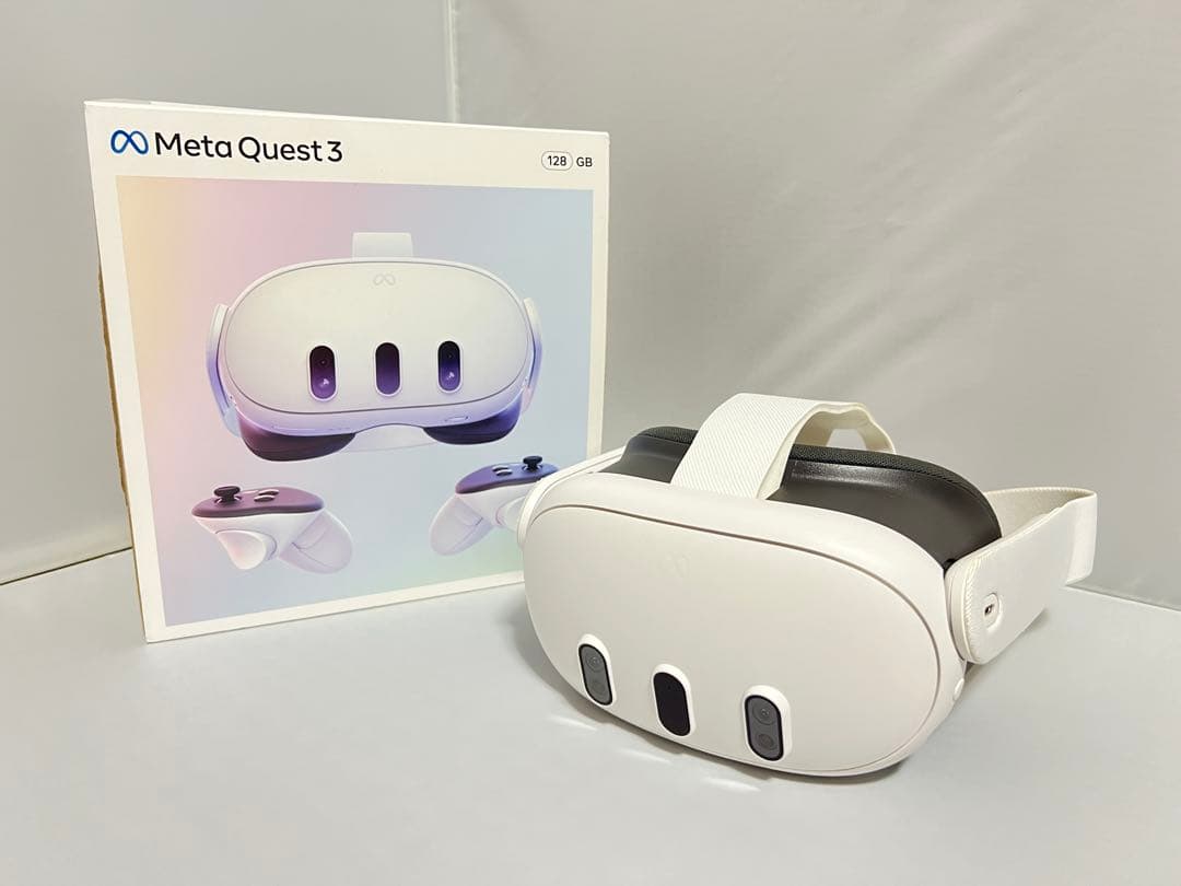 ［ほぼ未使用品］ Quest 3 128GB VRヘッドセット