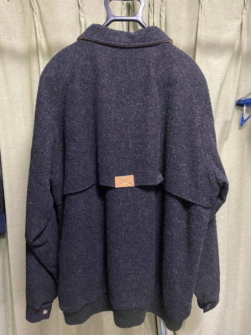 80s WOOLRICH USA製 ウール ブルゾン ハリントン