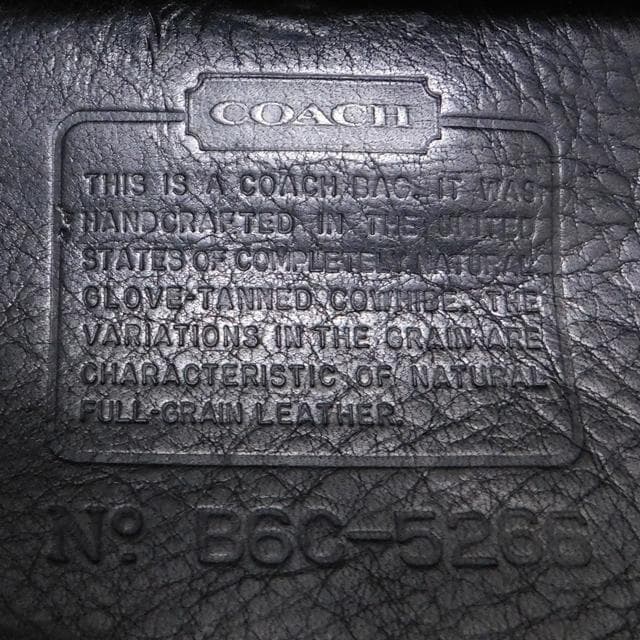 美品オールドコーチ ブリーフケース 2WAYバッグ 5266 90年代 USA製