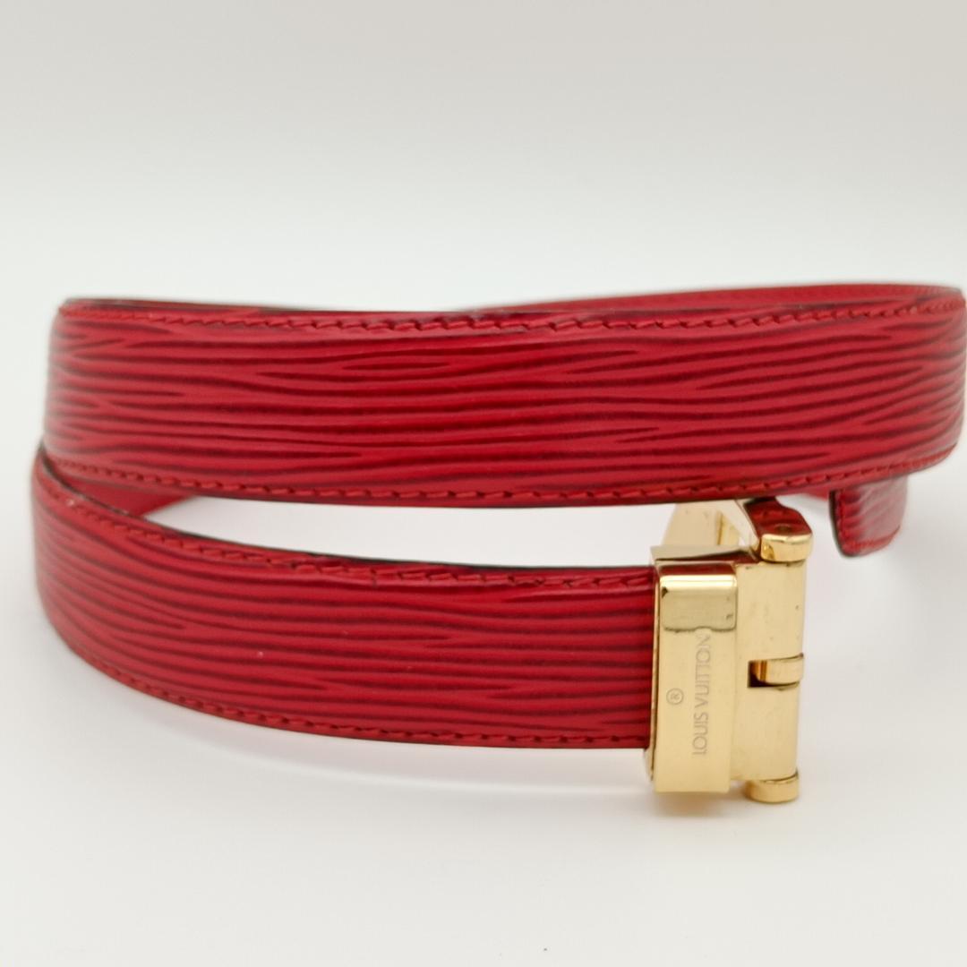LOUIS VUITTON エピ サンチュール クラシック ベルトサイズ85