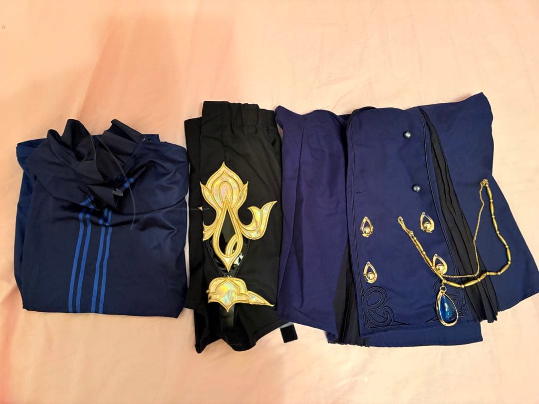 原神　黒フリーナ ウーシア　コスプレ衣装　次元依製Lサイズ