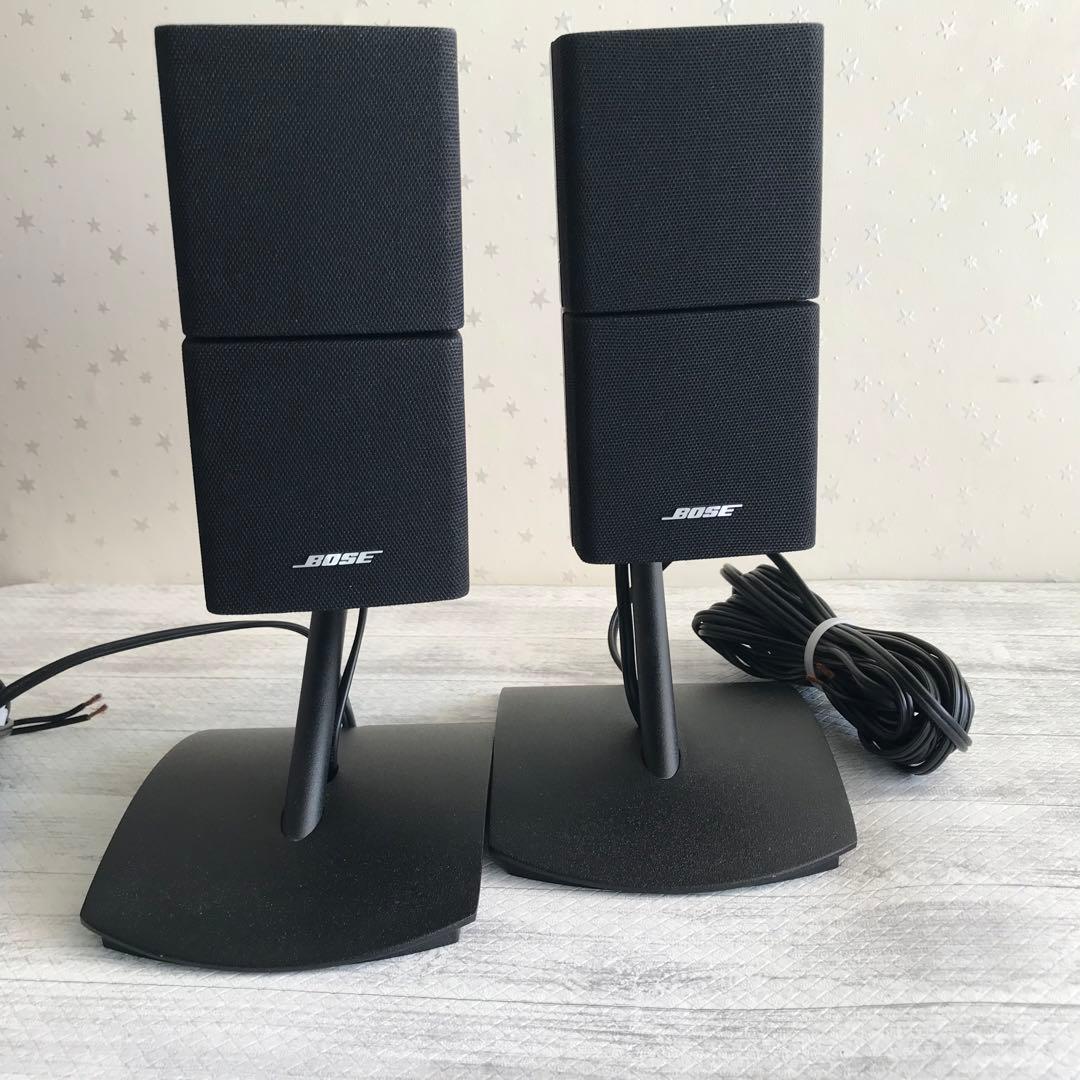BOSE ボーズ　サテライトスピーカー　ペア　スタンド付き