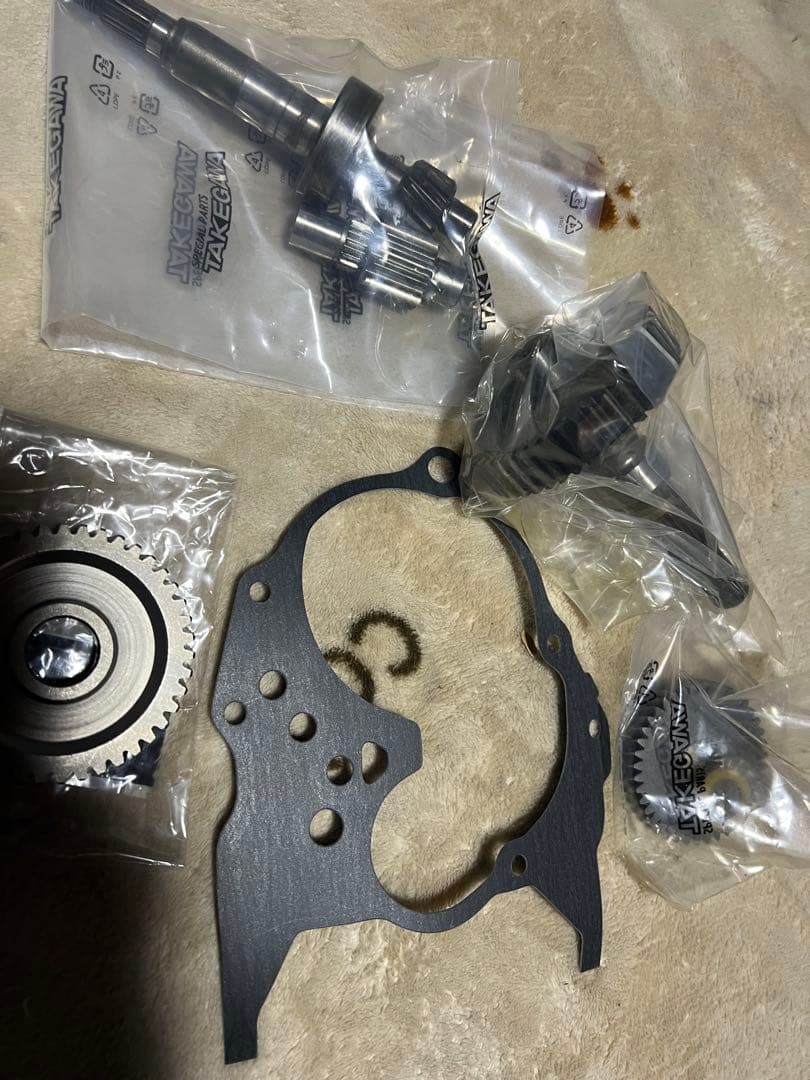 ホンダライブディオAF35ハイギヤ、プーリーボス、軽量クラッチいろいろセット