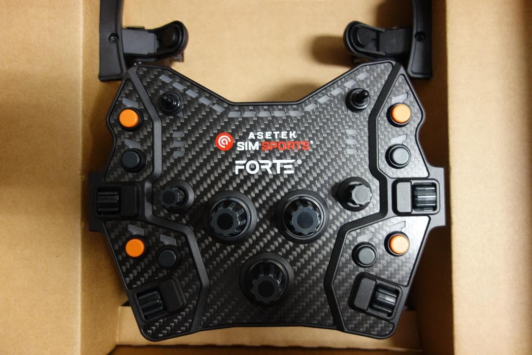 その他 ASETEK Steering & Button Box FORTE