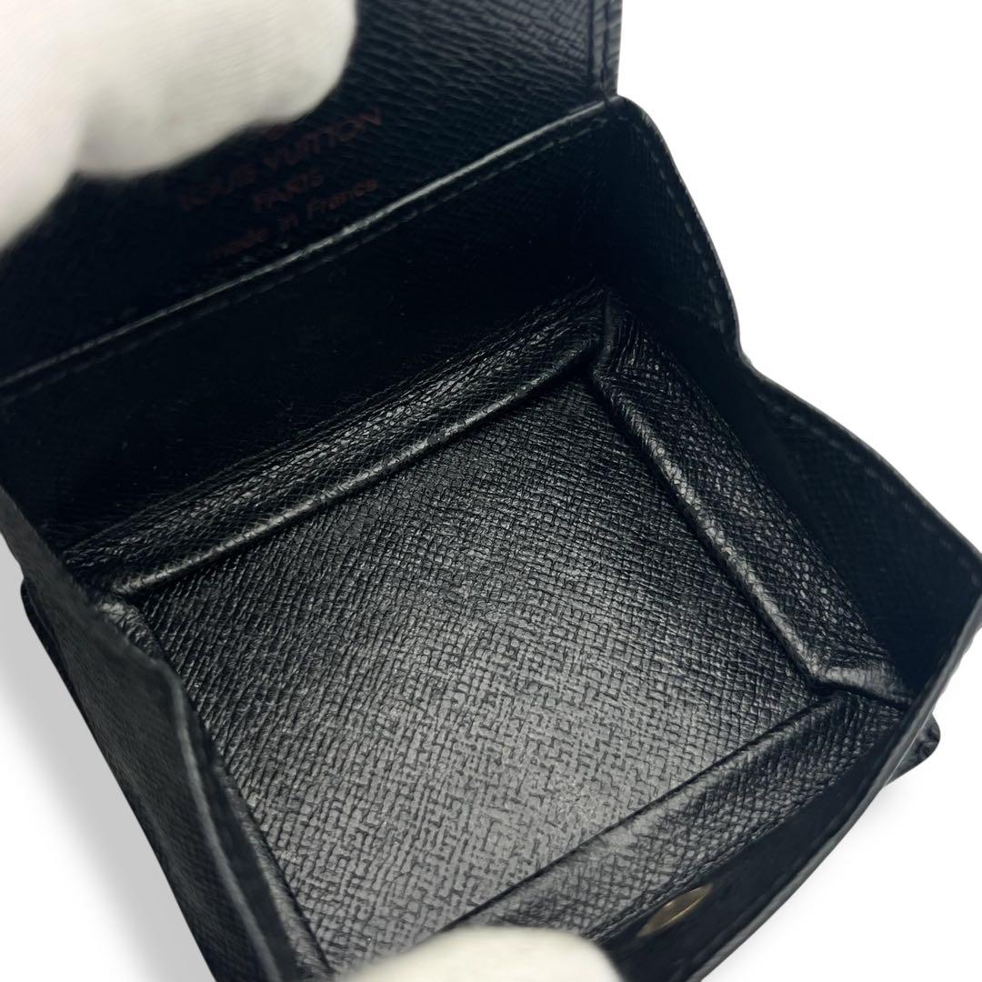 【美品】ルイヴィトン　エピ　ボワット　ケース　小銭入れ　ブラック　807