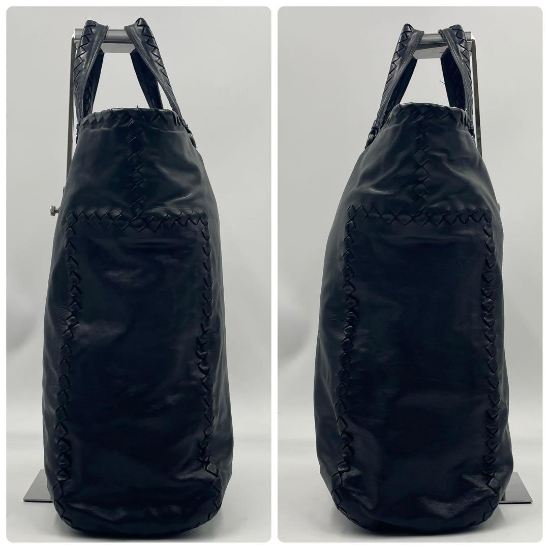 【美品】ボッテガヴェネタ トートバッグ2way イントレチャートA4 ビジネス