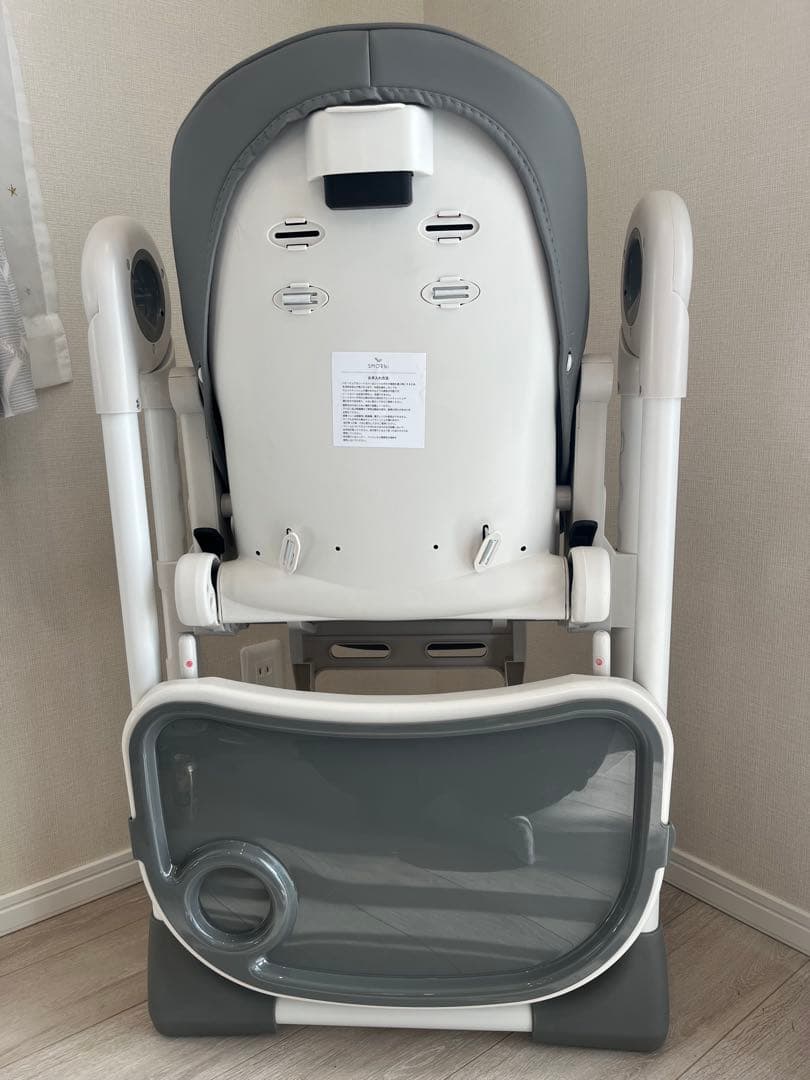 【美品】スモルビ　ハイ&ローのびのびベビーチェア