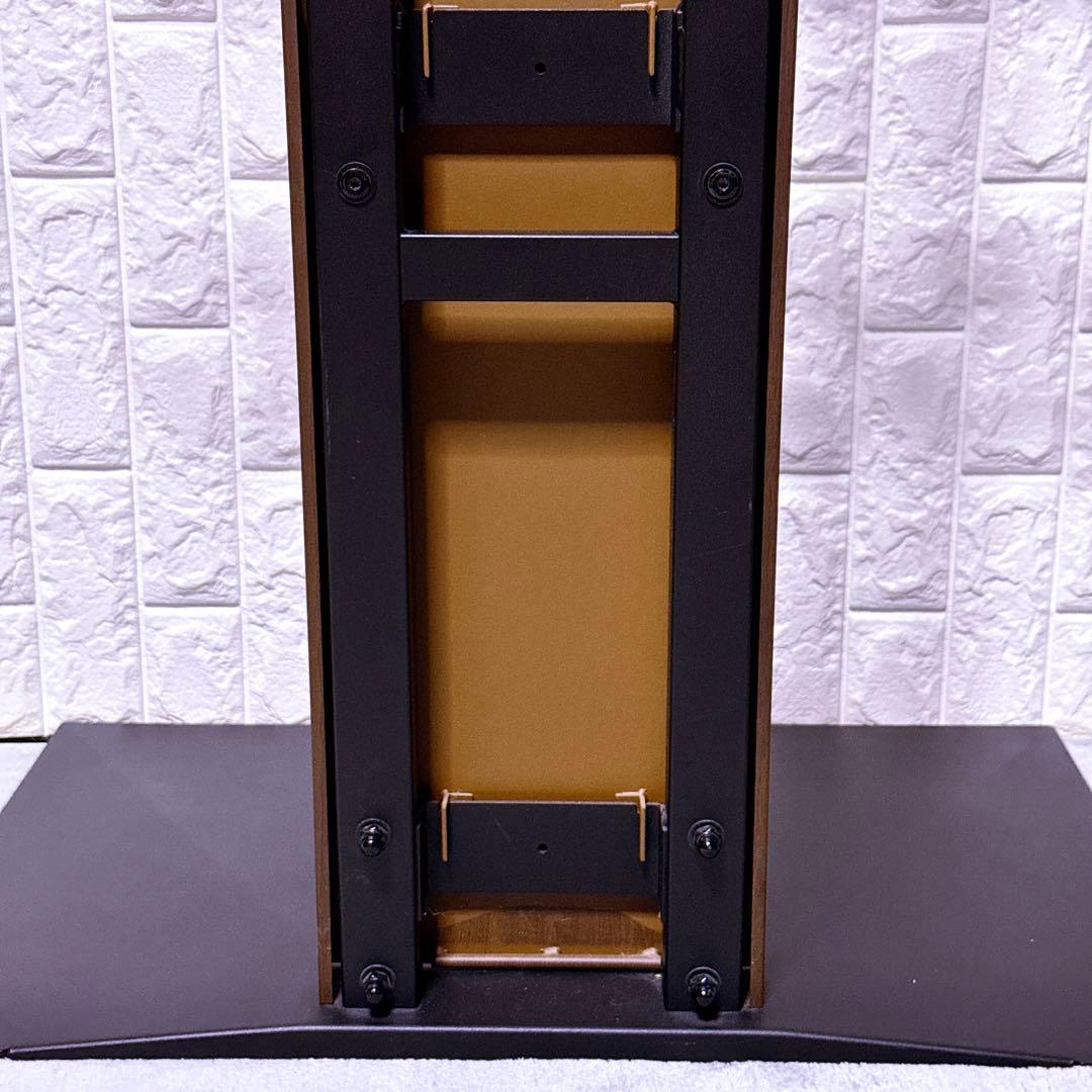 【極美品】WALL 壁寄せ テレビスタンド V3 ロータイプ ブラック ウッド