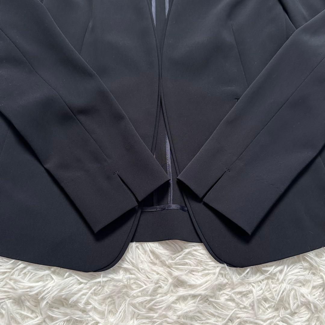 【美品】 グリーンレーベルリラクシング　サラフールノーラペルジャケット　パンツ