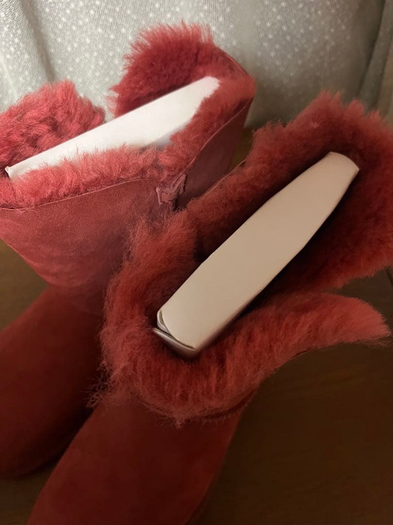 最終値下げ☆UGG ピンク ムートンブーツ 新品未使用 24cm