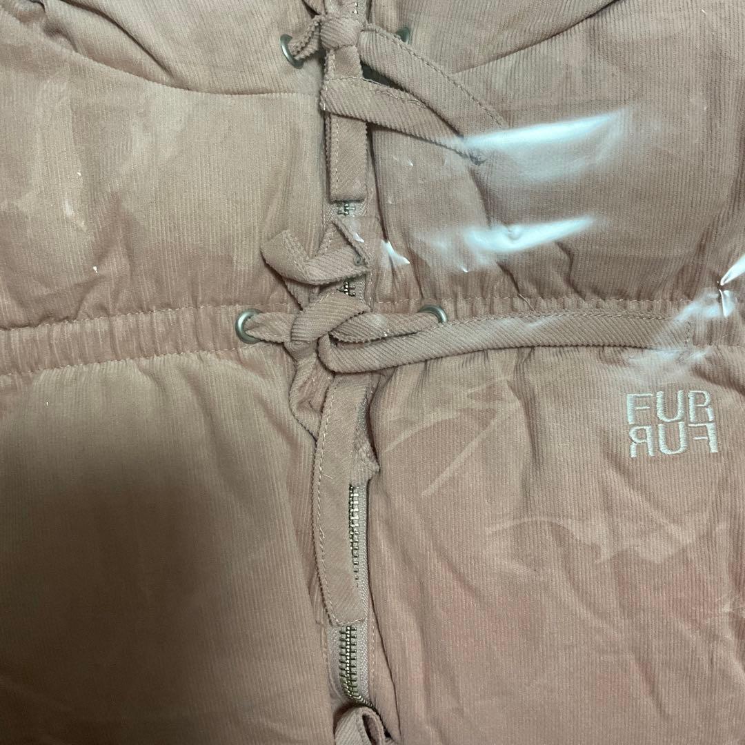 FURFUR（ファーファー） コーデュロイリボンショートパディングジャケット