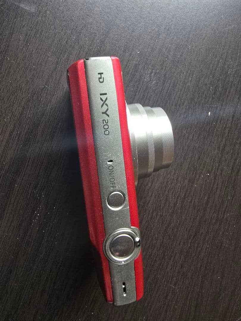Canon IXY200 レッド コンパクトデジタルカメラ