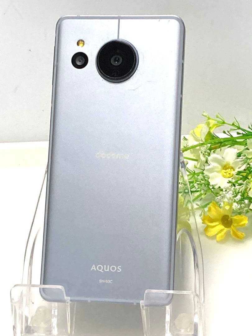 AQUOS sense7 SH-53C SIMフリー ブルー⭐️ スマホ本体