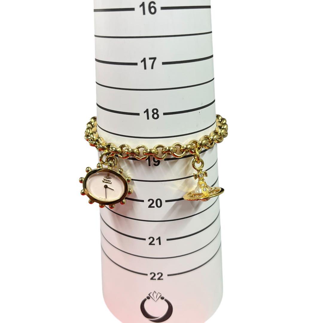 ヴィヴィアンウエストウッド ミルククラウン ブレスレットウォッチ 腕時計