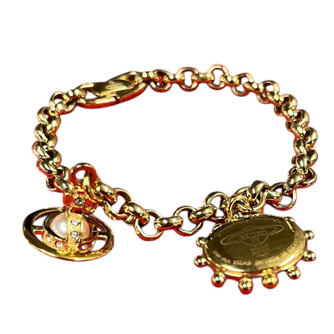 ヴィヴィアンウエストウッド ミルククラウン ブレスレットウォッチ 腕時計