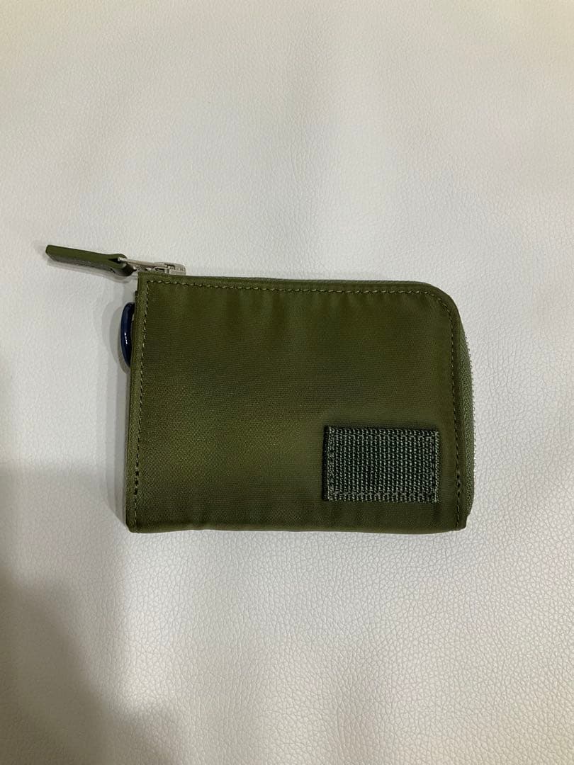 Sacai × Porter 財布 オリーブグリーン ケース