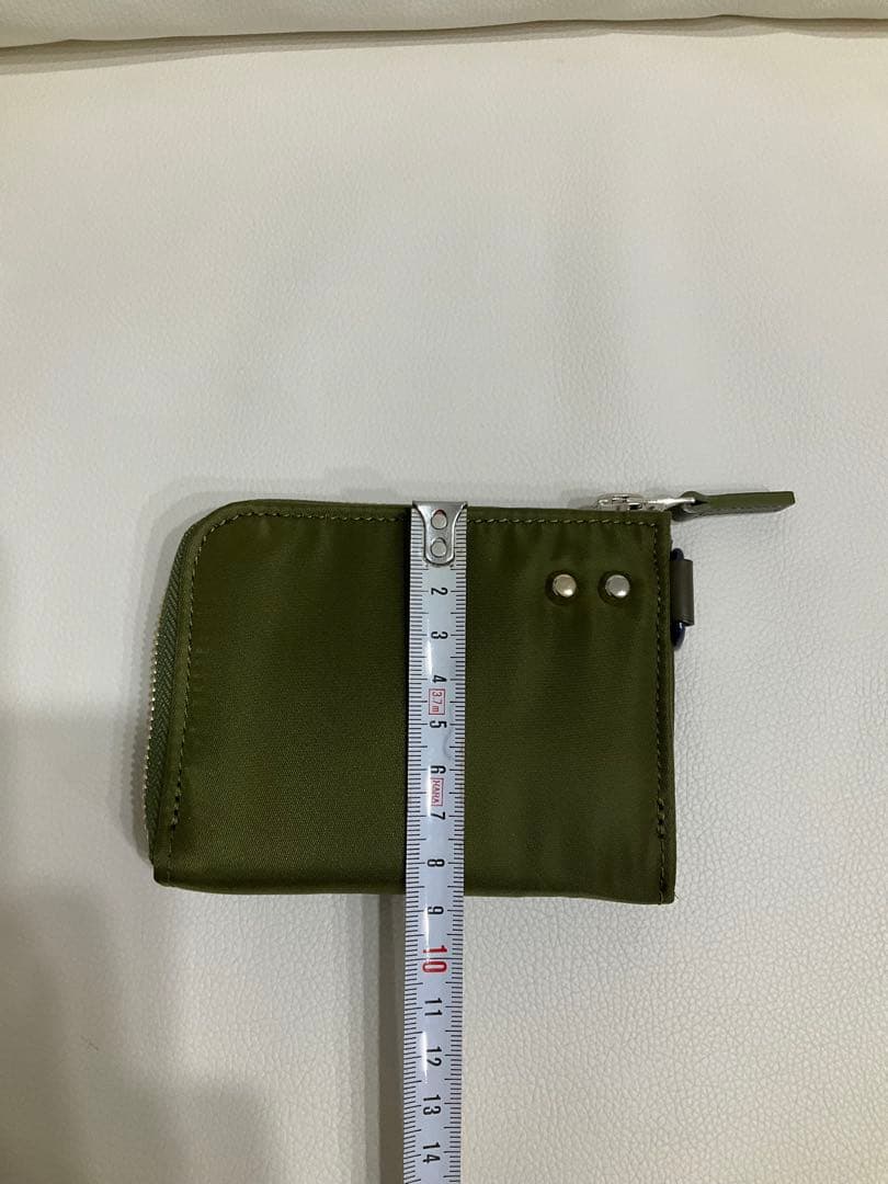 Sacai × Porter 財布 オリーブグリーン ケース