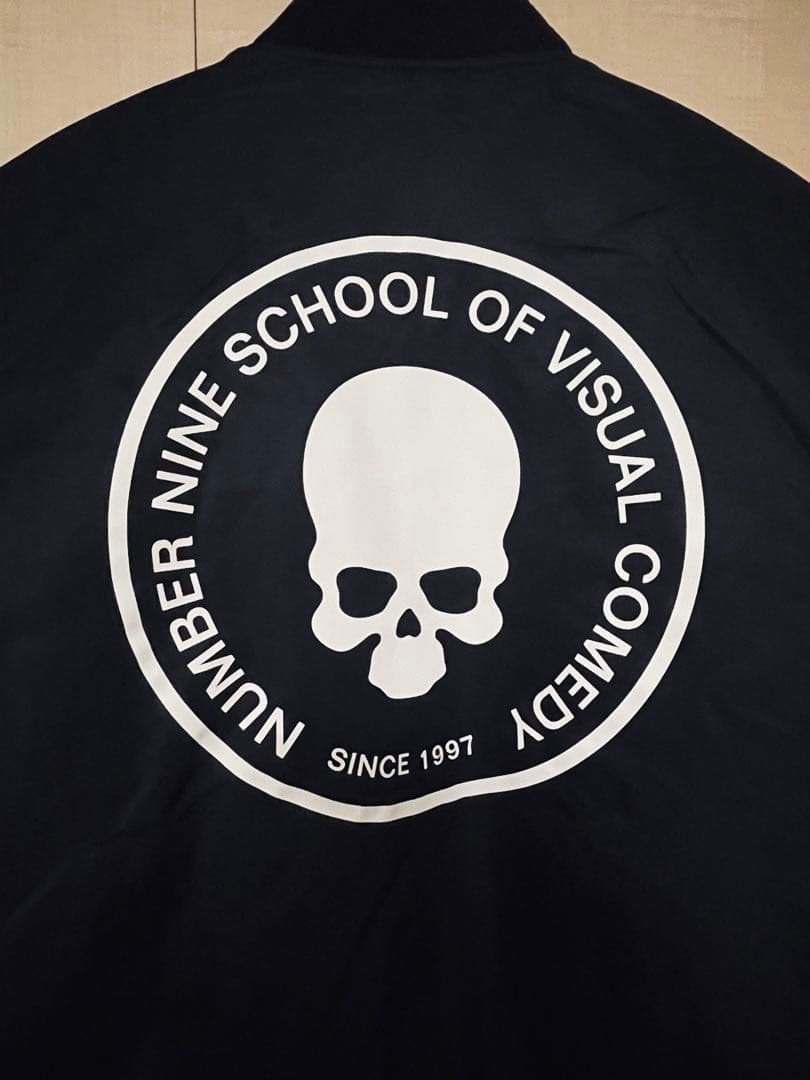 【最終価格、定価以下】ナンバーナイン スカル ジャケット スタジャン