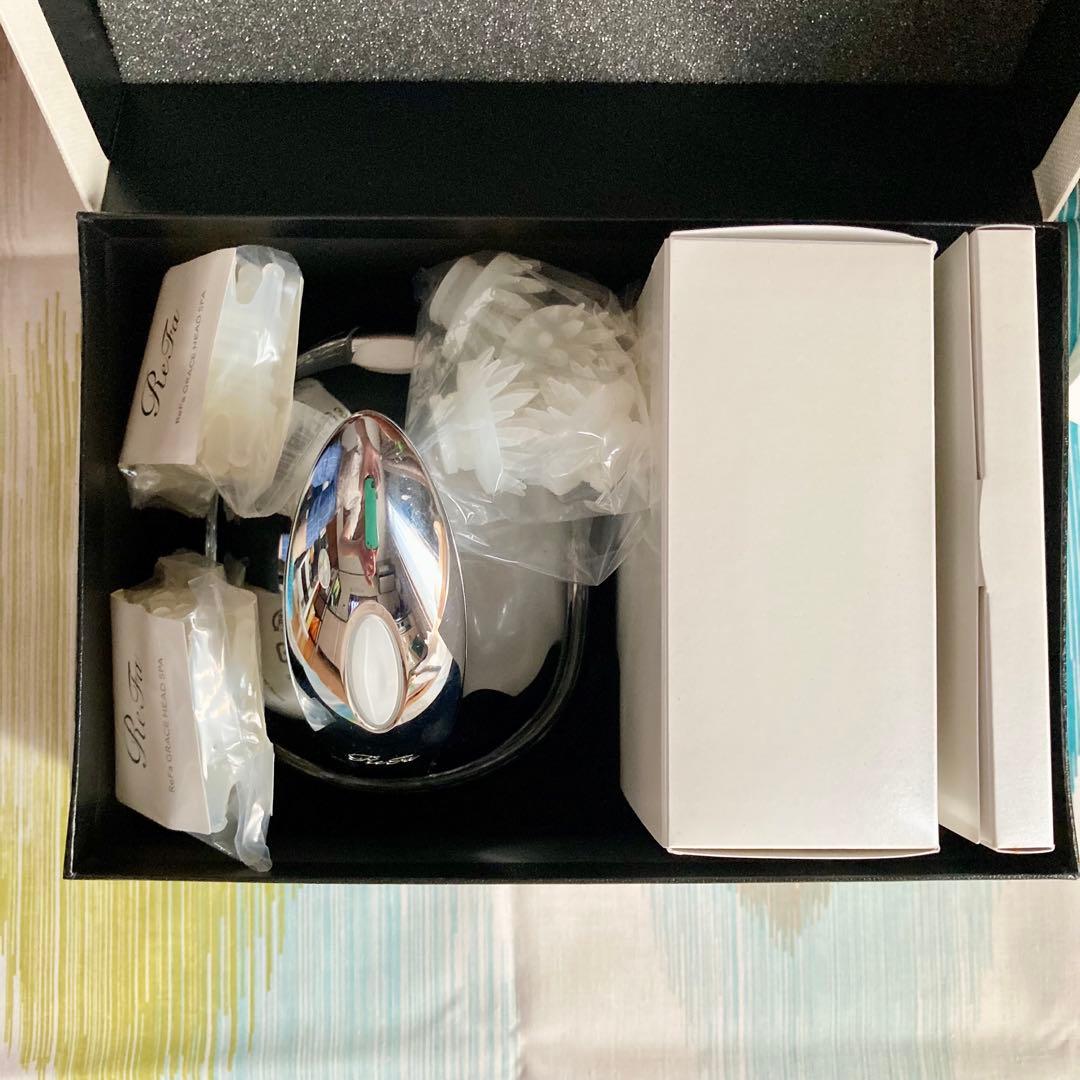 新品ブラシ2個つき　ReFa グレイスヘッドスパ RF-GH2114B リファ