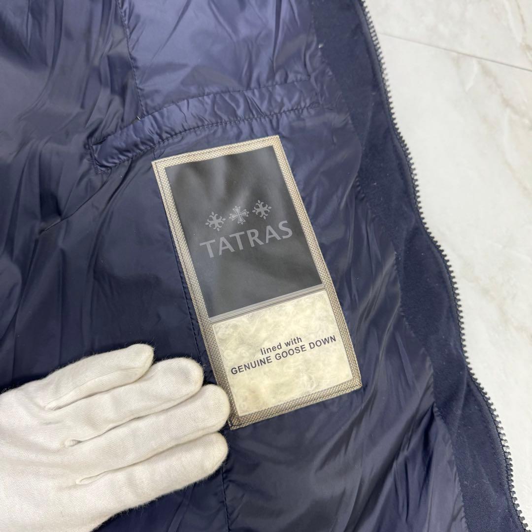 TATRAS LAVIANA ラヴィアナ ネイビー 2way ダウンコート 02