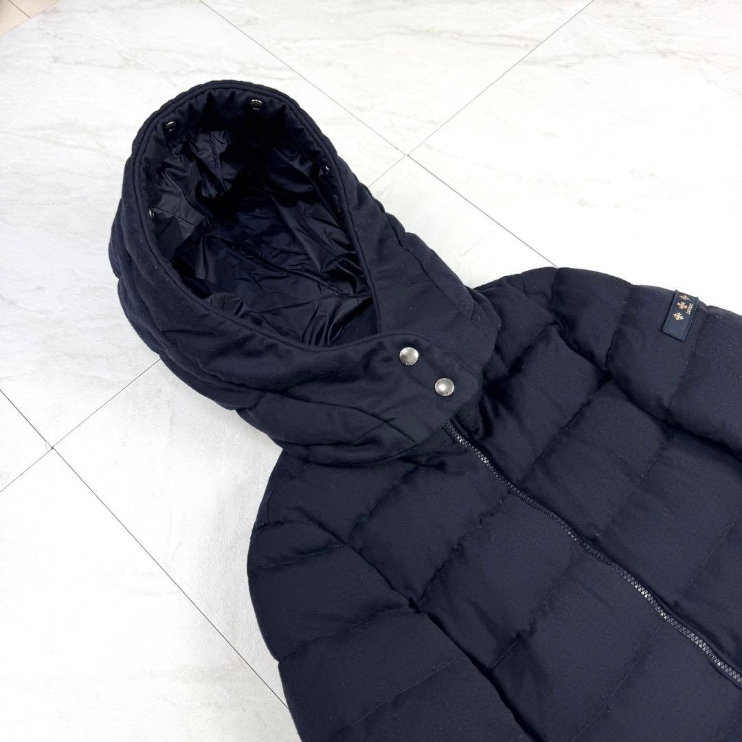 TATRAS LAVIANA ラヴィアナ ネイビー 2way ダウンコート 02