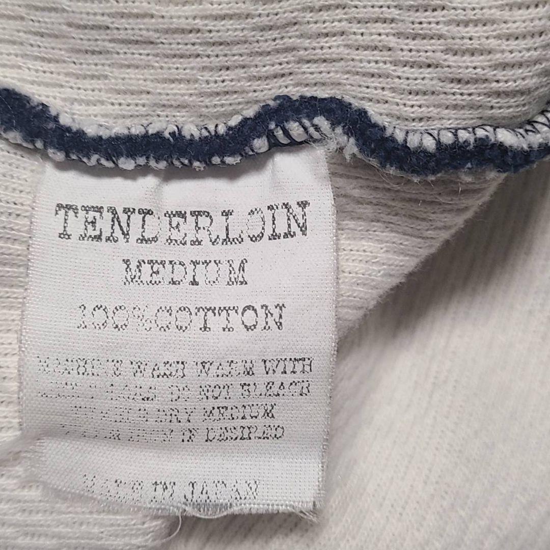 テンダーロイン スウェット ジップパーカー 羽織 M ネイビー 長袖 シンプル