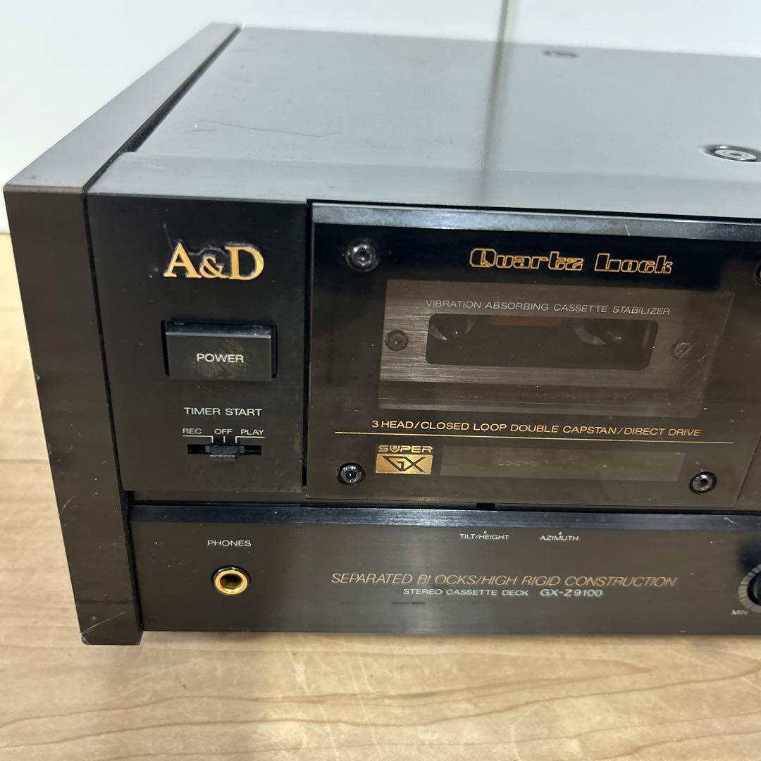 園児 　ジャンク　A＆D ステレオカセットデッキ GX-Z9100