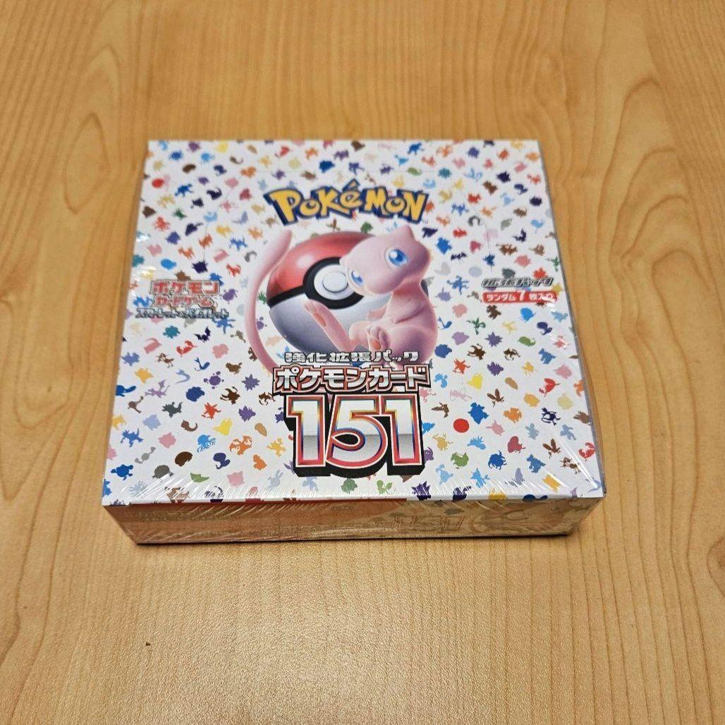 ポケモンカード 151 シュリンク付き 1BOX