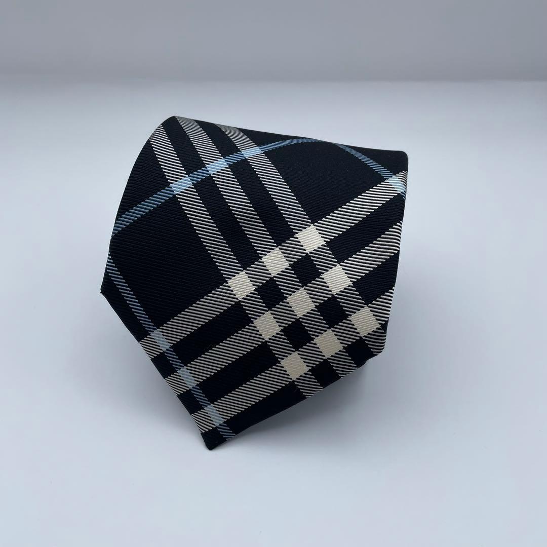 ✨極美品✨BURBERRY ネクタイ 廃盤モデル ノバチェック 刺繍 定番