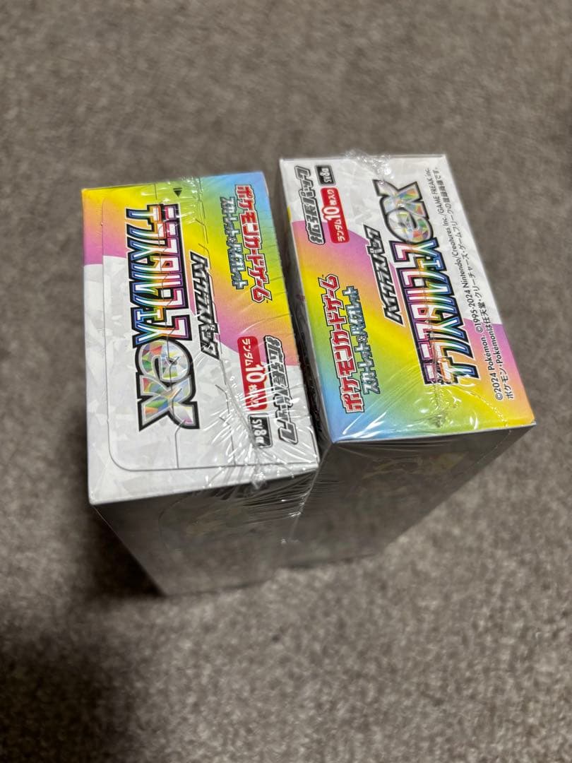 【新品未開封】 ポケモンカード テラスタルフェスex 2箱 シュリンク付き
