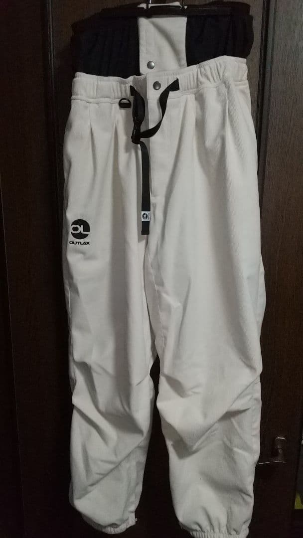 OUTLAX コーデュロイアイボリーセットアップXL　上下セット