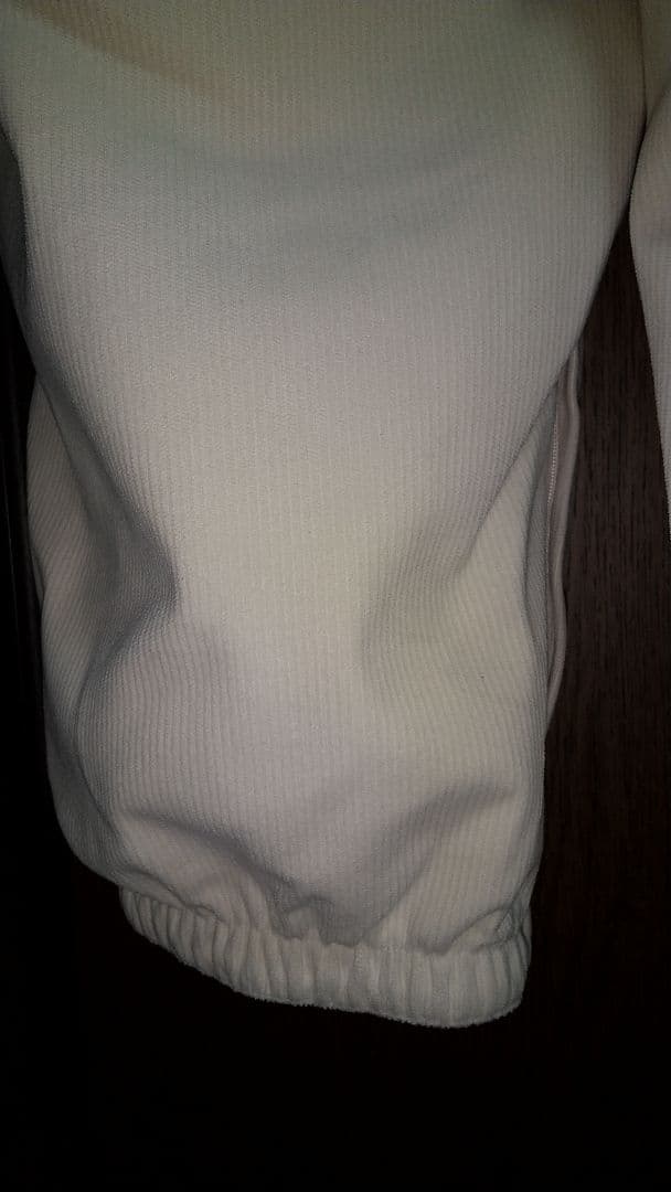 OUTLAX コーデュロイアイボリーセットアップXL　上下セット