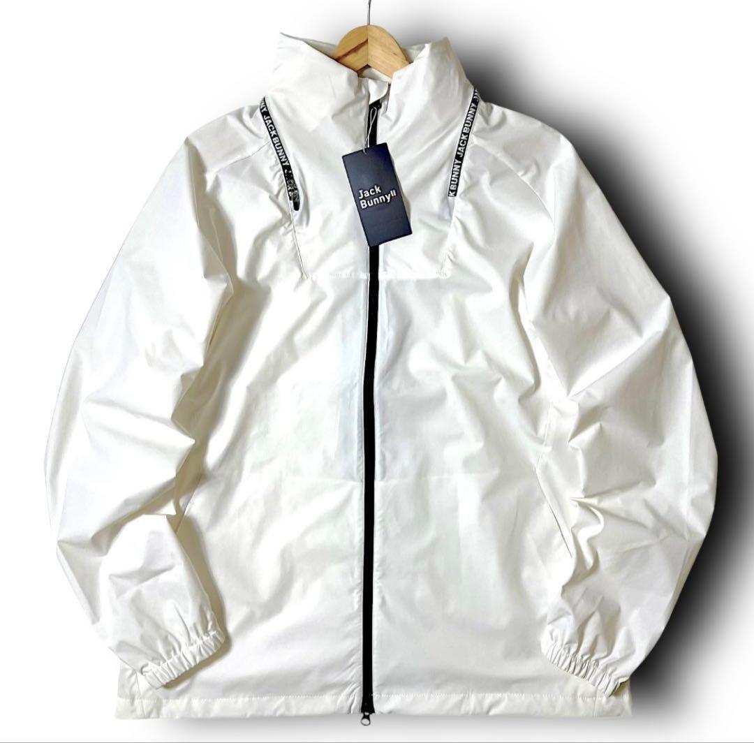 ジャックバニーナイロンストレッチ3レイヤージャケット オールシーズン 白
